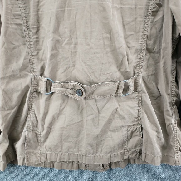 Eddie Bauer Women's Utility Jacket Brown Size XL Long Sleeve Cotton Pockets - Picture 7 of 12